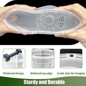 HOLANHING 360-degree ventilation holes support healthy root growth.