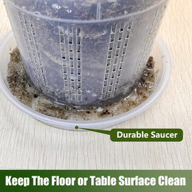 HOLANHING orchid pot holes closeup shows airflow and root support