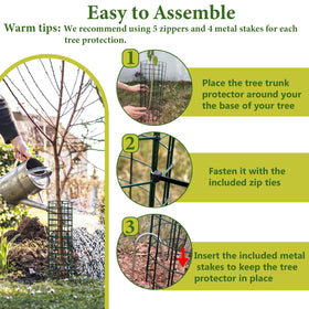 HOLANHING vinyl-coated wire resists rust for long-lasting outdoor protection.
