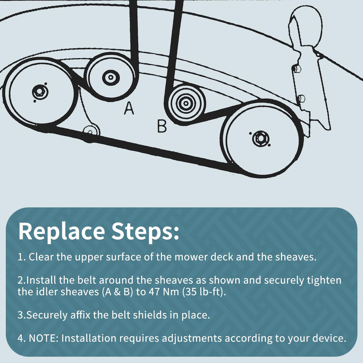 Holdly easy-installation direct replacement supports quick DIY maintenance