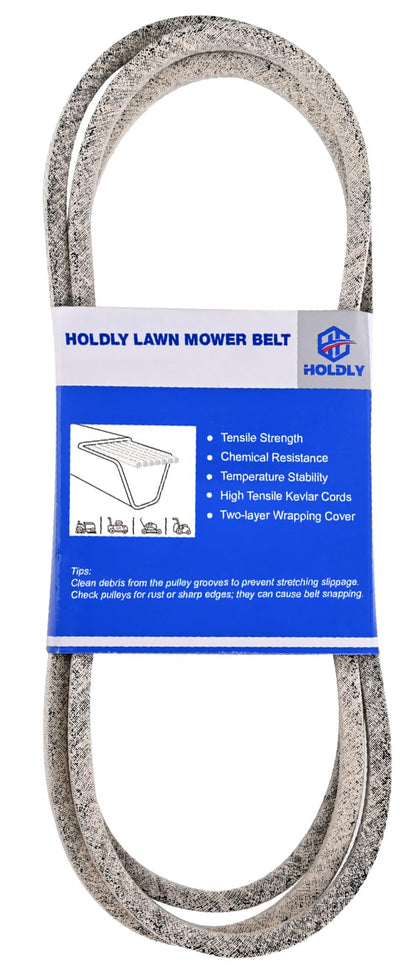 Holdly Kevlar drive belt 754-0468 for durable mower replacement.