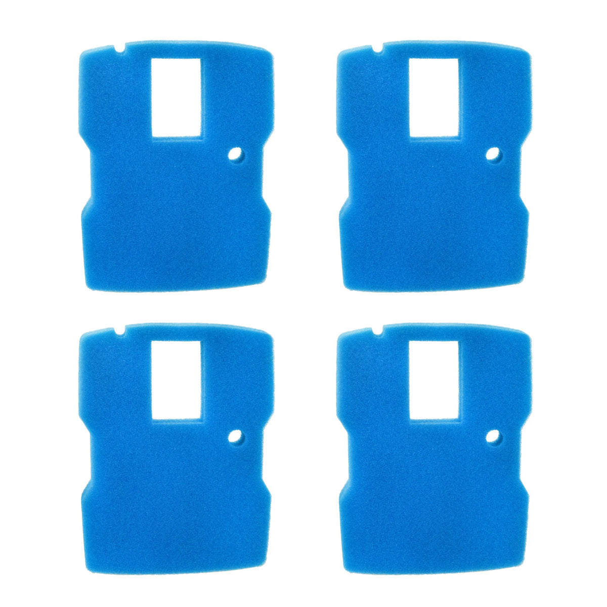 HOLEPU four-pack pond filter pads for easy pond maintenance.