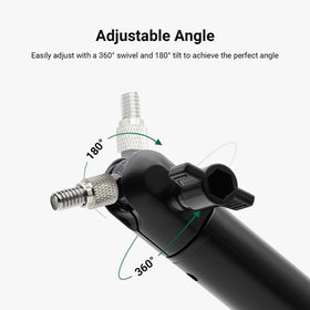 Holicfun durable ABS plastic for outdoor, long-lasting support.