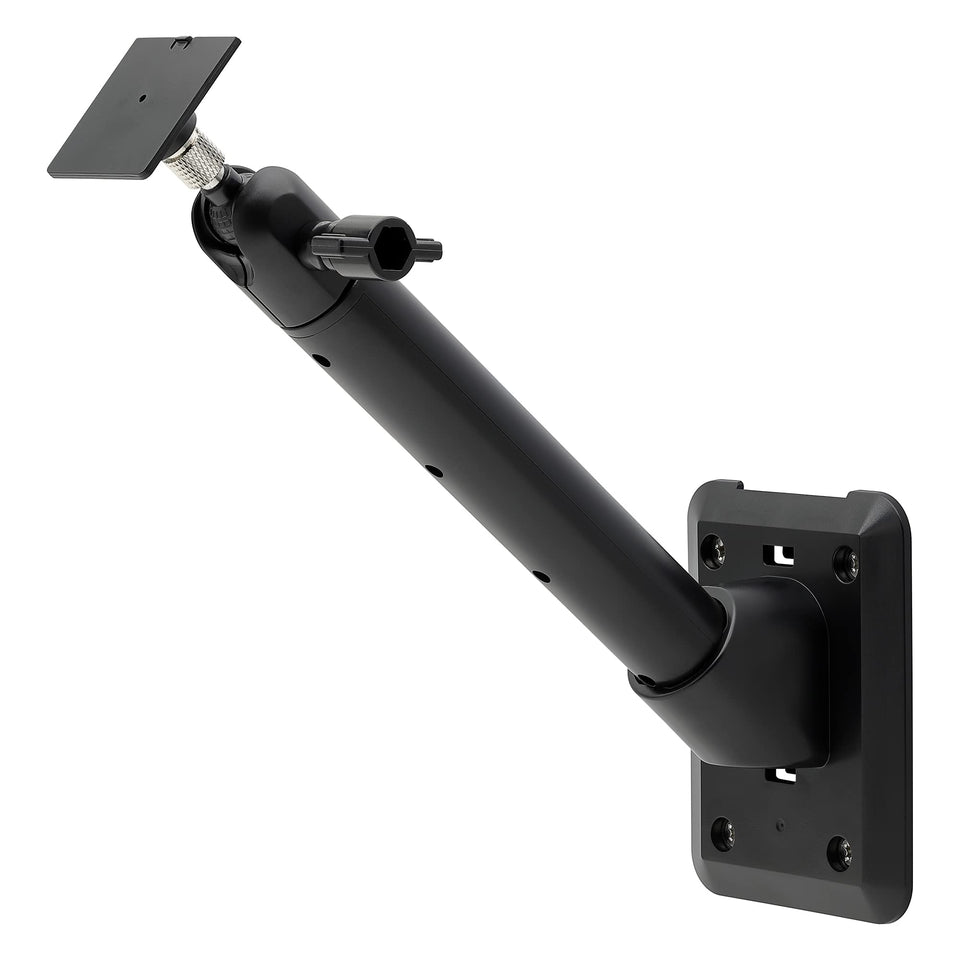 Holicfun universal wall mount with extended arm for optimal panel positioning.
