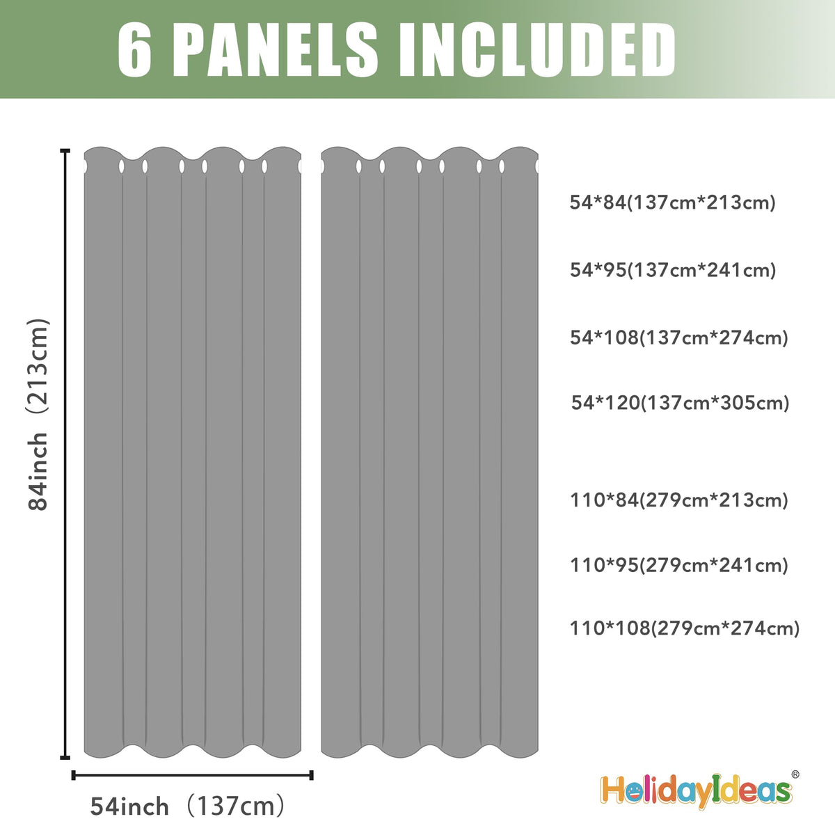 HolidayIdeas light-diffusing curtains create a welcoming outdoor mood.