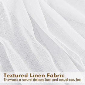 HolidayIdeas curtains are machine-washable for easy cleaning