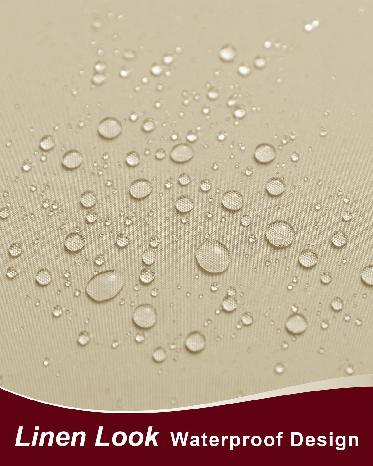 HolidayIdeas weatherproof fabric withstands sun and rain for long-lasting use