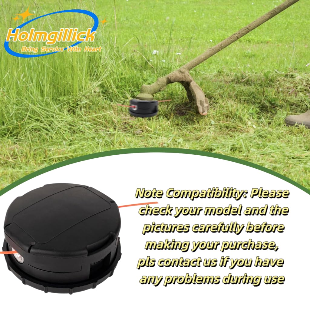 Holmgillick Speed-Feed 450 head with steel drive shaft compatibility for durable performance.