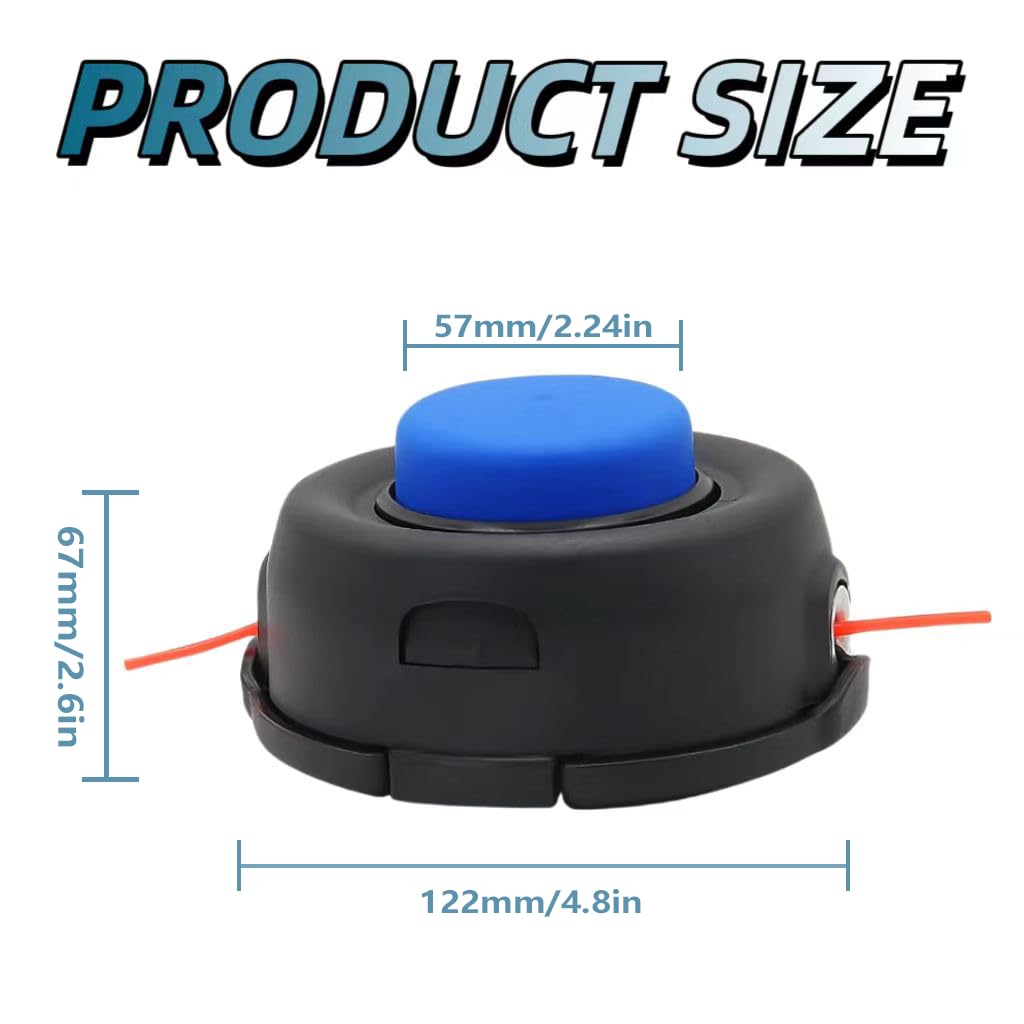 Holmgillick T35 trimmer head for Husqvarna 322L offers sturdy build and smooth operation.