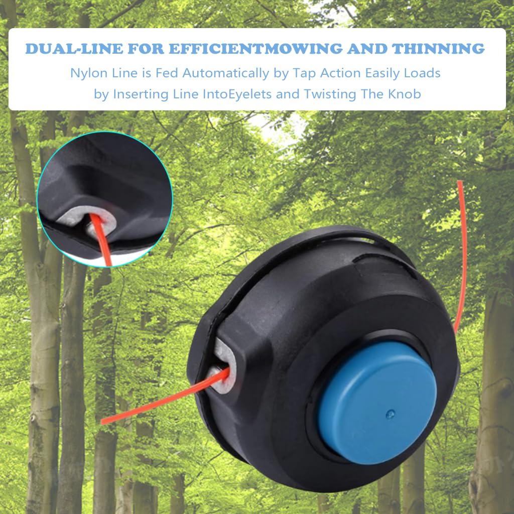 Holmgillick T35 trimmer head for Husqvarna 323L delivers consistent performance.