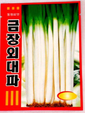 Holt Garden Wave Seeds Korean 2-Pack front packaging highlights convenient, long-lasting perennial scallions.