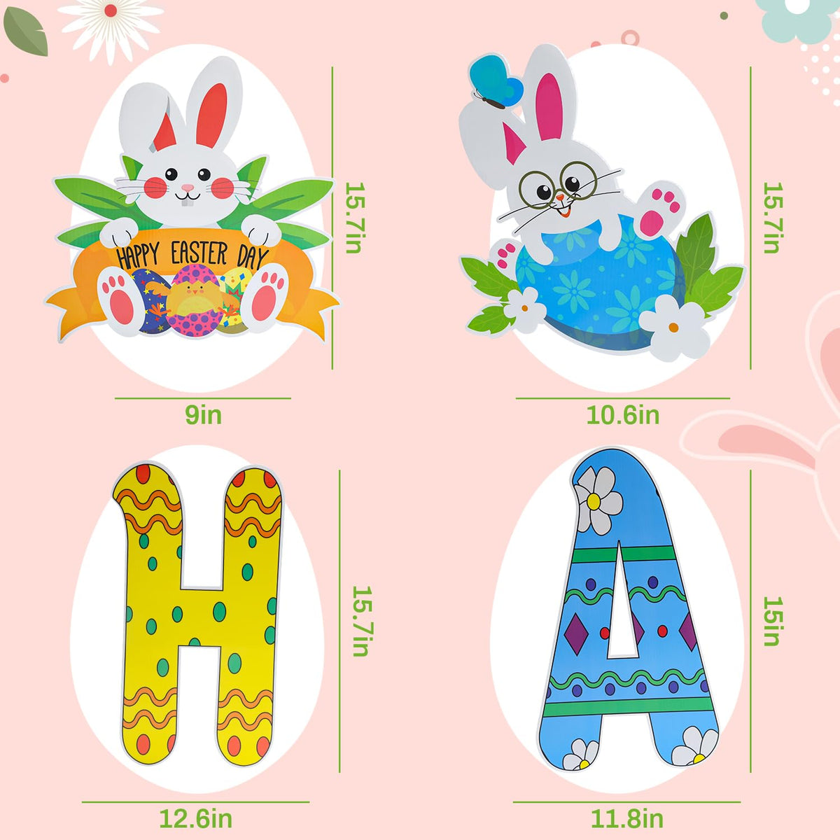 HOLYFUN 17 sign set supports versatile outdoor display options