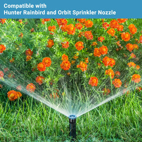 HolyMaji durable-pom-material sprinkler nozzle withstands outdoor use and wear.