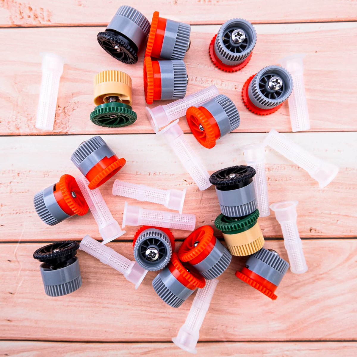 HolyMaji durable POM plastic resists wear for long-lasting irrigation.