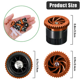 HolyMaji replacement sprinkler heads compatible with most adjustable pop-up heads.