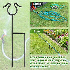 HolyMaji guides usable in lawns, patios, and greenhouses for tidy watering.