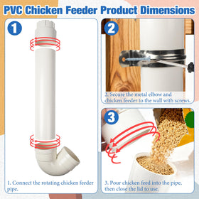 HOMAR reduces feed waste with continuous, refill-friendly design.