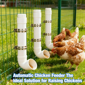 HOMAR easy wall mounting offers quick setup for any coop.