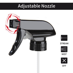 HOMBYS mist stream sprayer nozzle delivers fine droplets for precise cleaning.