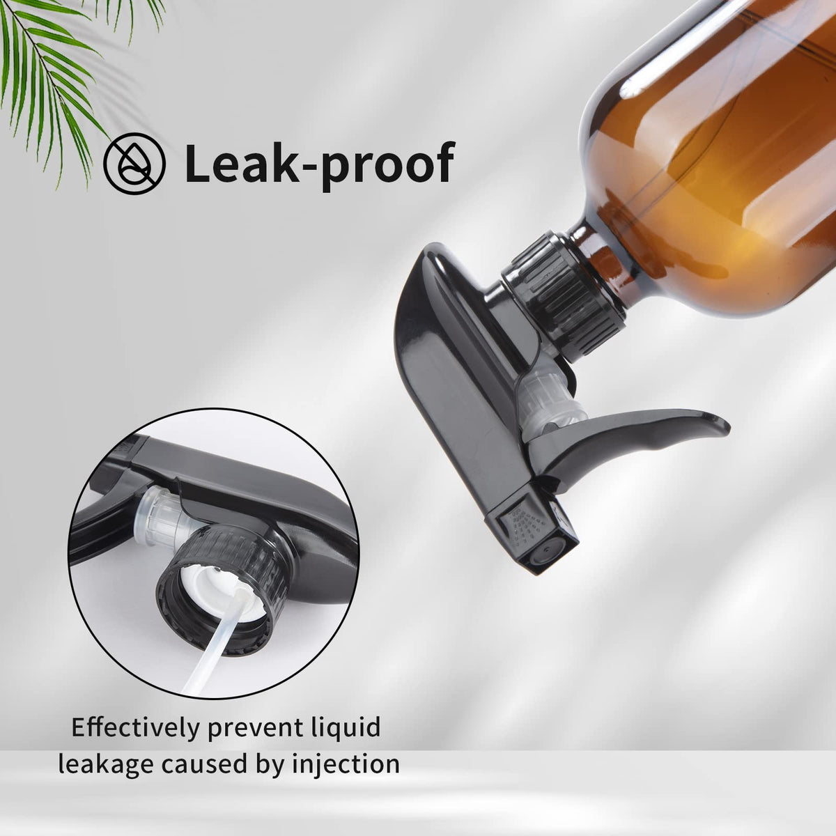 HOMBYS reversible off-mode prevents dripping when not in use.