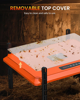 IPX4 waterproof design keeps humidity safe and cleaning quick