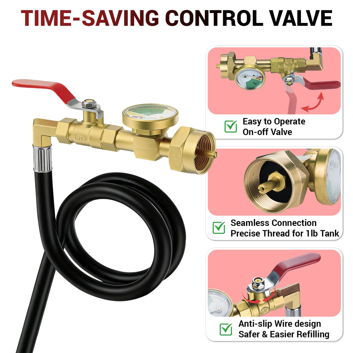 20 lb to 1 lb converter by Home DIYer ready for portable use.