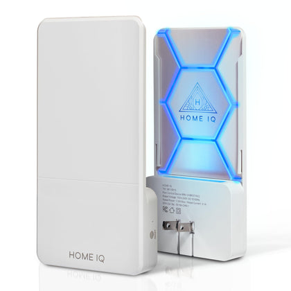 Home IQ indoor UV insect trap uses a gentle LED glow to attract pests.