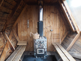 White sand color option on the HSE Deluxe cedar timer improves readability