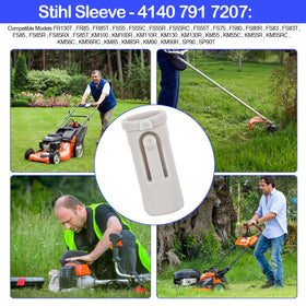 Includes 3 replacement sleeves for continued maintenance