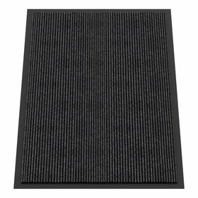 Homek door mat front view showcasing broad coverage for dirt and moisture