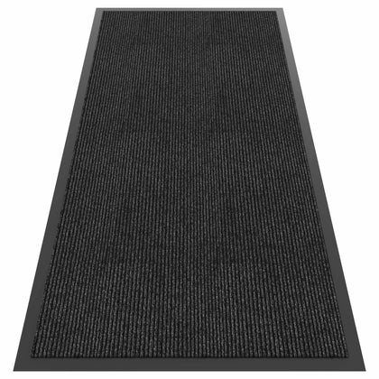 HOMEK front door mat 4x8 with deep grooves to trap dirt and moisture.
