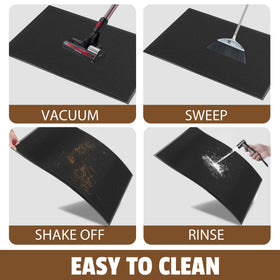 HOMEK heavy-duty mat withstands busy areas in home or commercial spaces