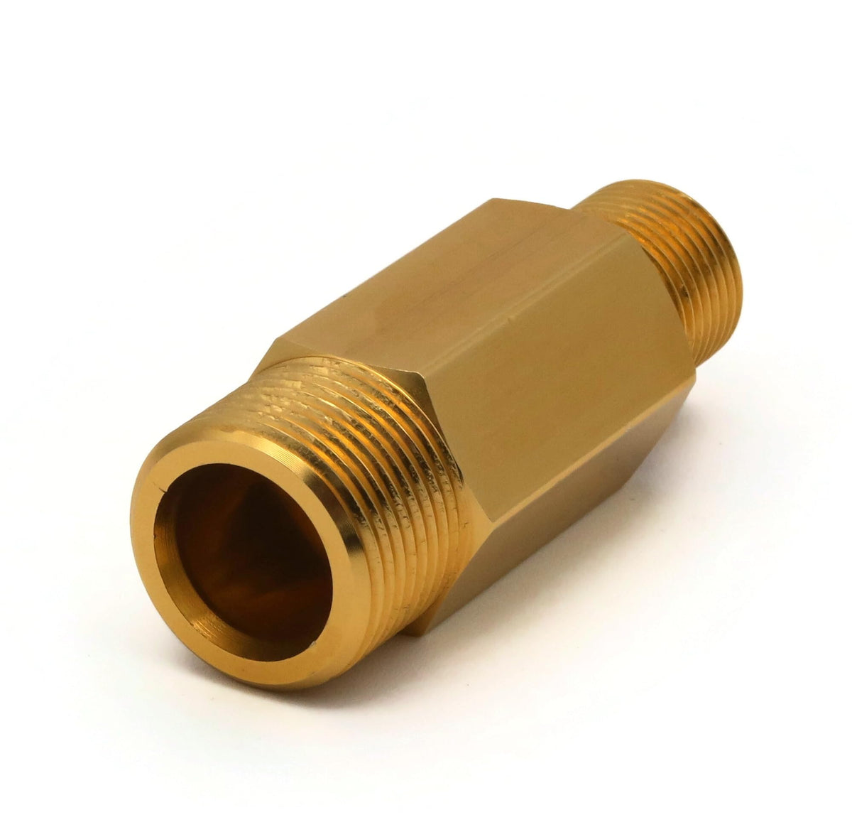 Homelite Ryobi outlet tube 308862003 top view with clean connector interface.