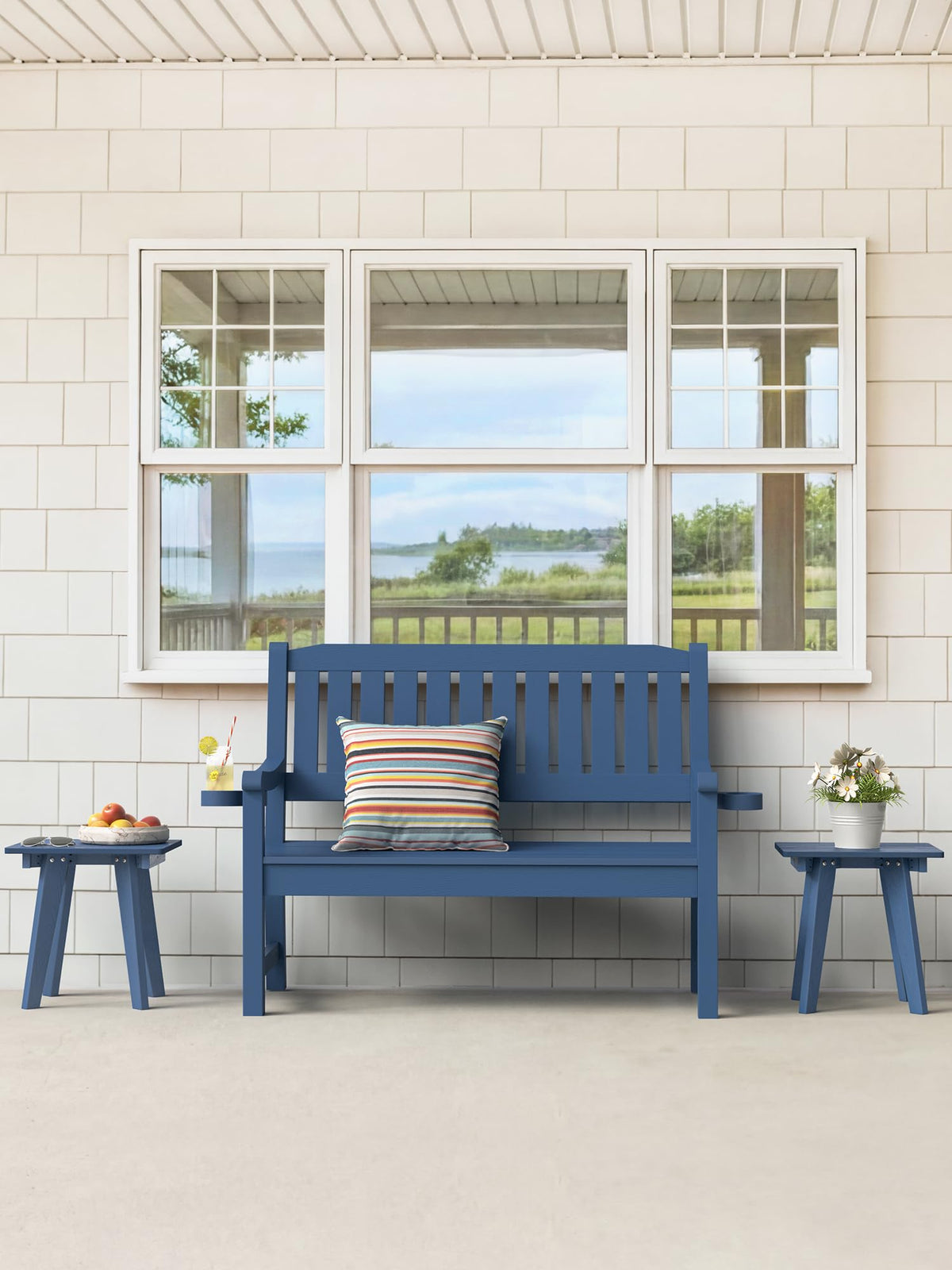 Homenjoy lightweight outdoor table easy to move