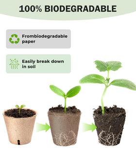 Homenote 3.15 and 4 inch pots suit flowers and vegetables