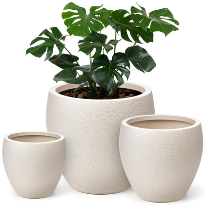 Homenote flower pots with a 14.5 inch top diameter for larger indoor plants.