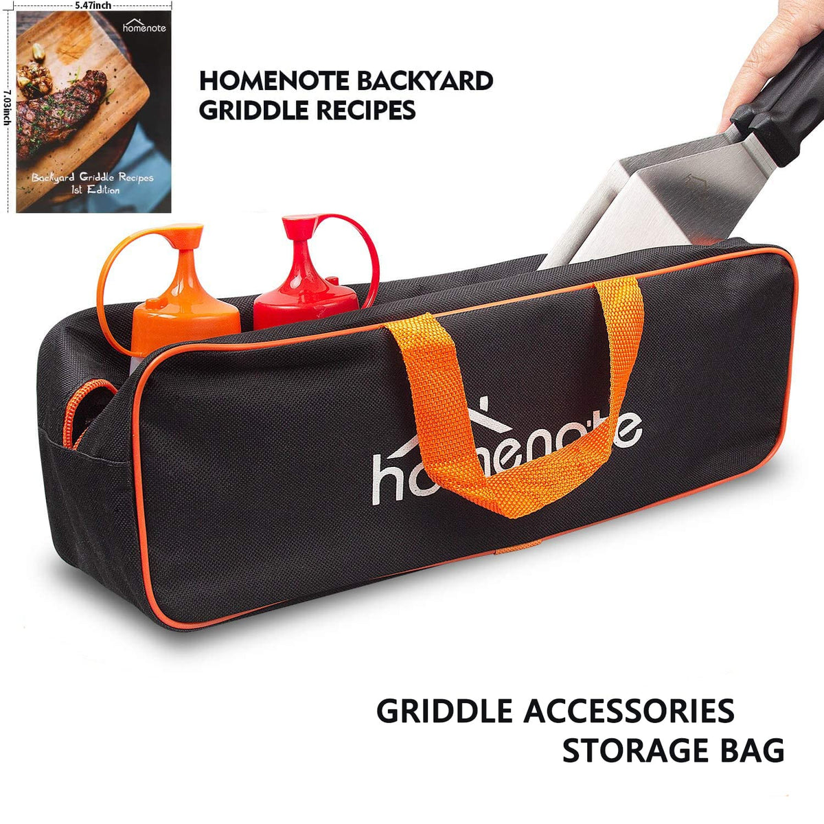 HOMENOTE storage bag keeps tools organized for trips and camping.