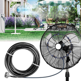Homenote pre-assembled misting system ready for quick install.