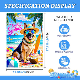 HOMETITUTE weatherproof polyester keeps colors vibrant outdoors.