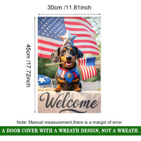 HOMETITUTE patriotic dog garden decor suitable as a thoughtful gift