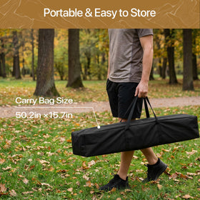 Homgava carrying bag included makes transport and storage easy.