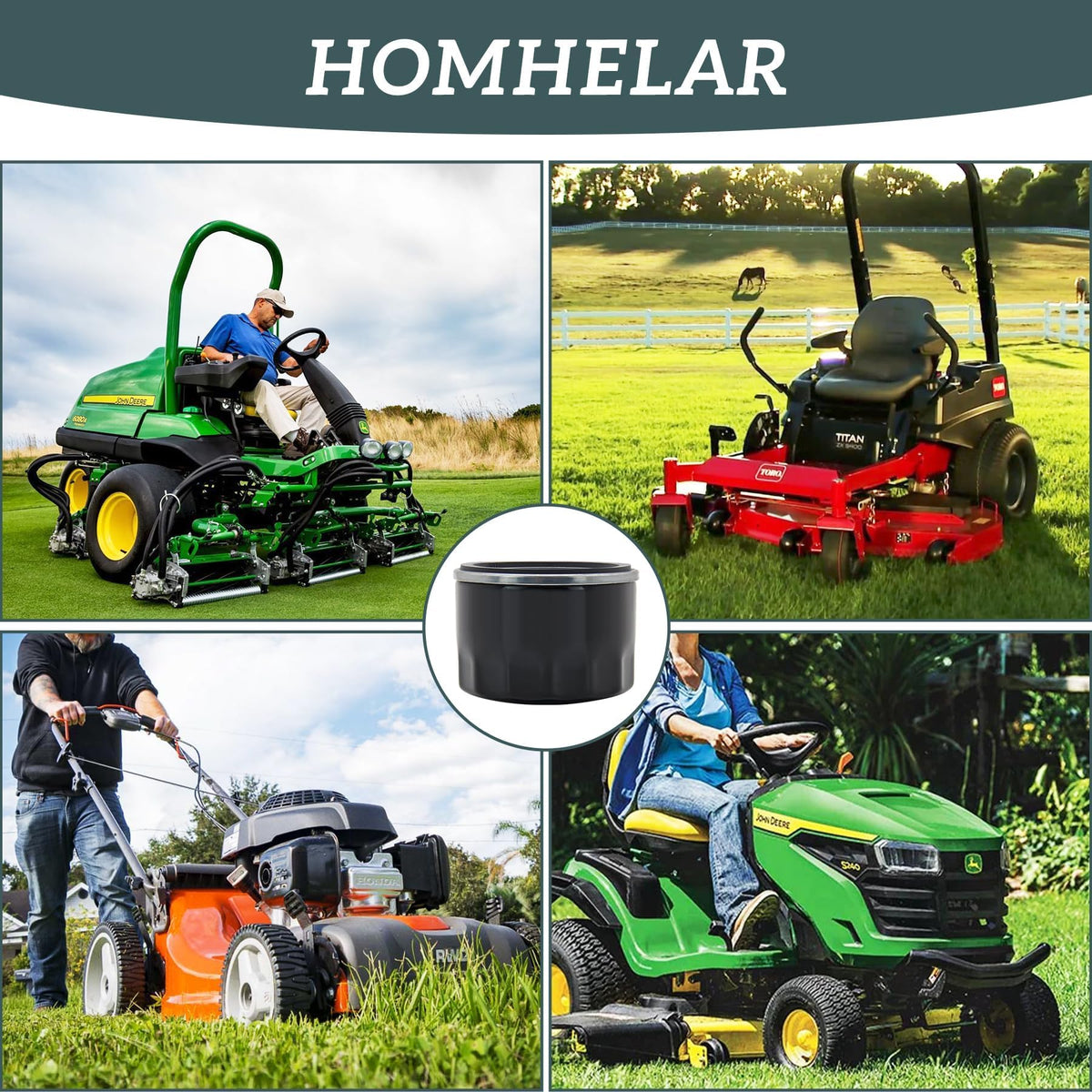 Homhelar 492932S filter uses high-density pleated paper for efficient filtration.