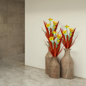 16-inch tall design resembles a natural agave emerging from ground.
