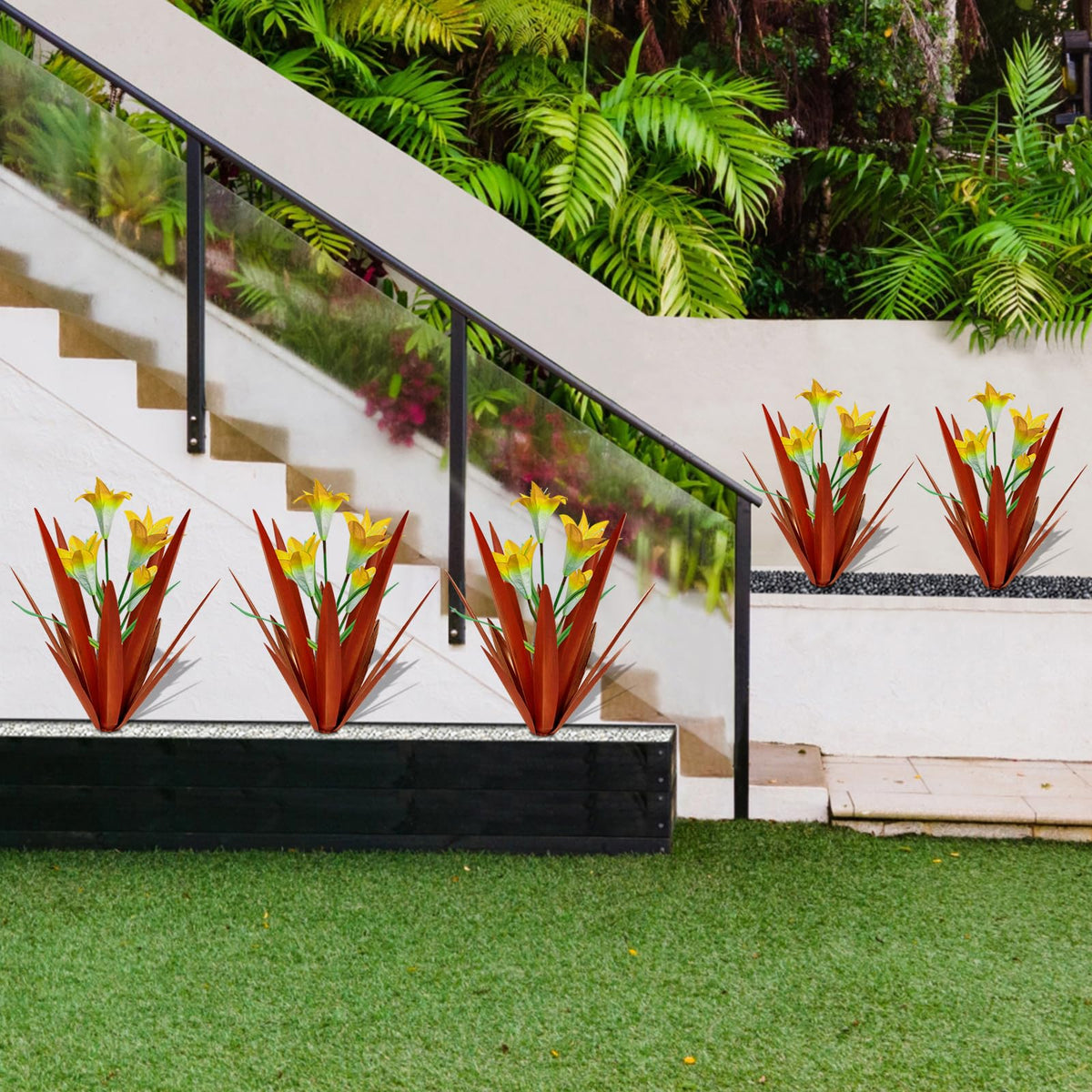 Gift-ready garden art suitable for birthdays or housewarmings.