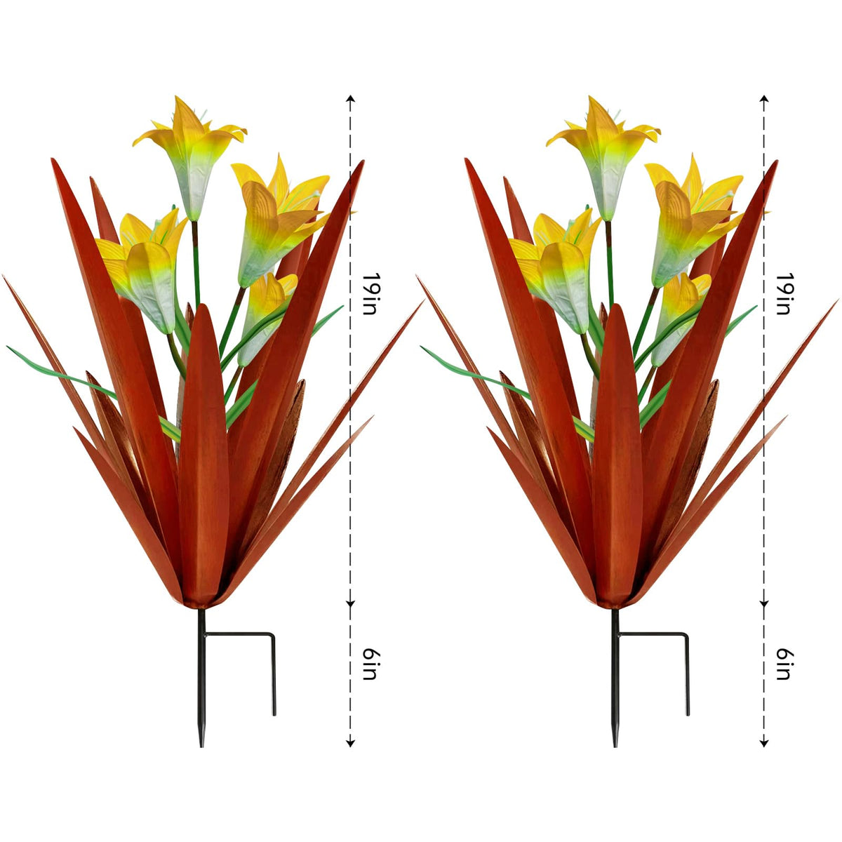 Homight weatherproof agave statue suitable for indoor or outdoor display.