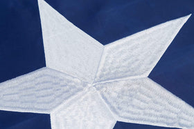 Homissor American flag 3x5 with four-row lock-stitch hem for longevity.