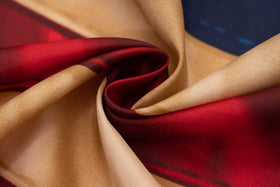 Closeup of Homissor brass grommets showing sturdy hanging hardware