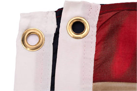 Homissor flag in office decor adds vintage Americana vibe