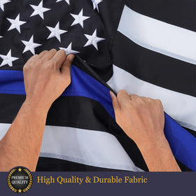 Homissor flag suitable for porch, window, or garden display.