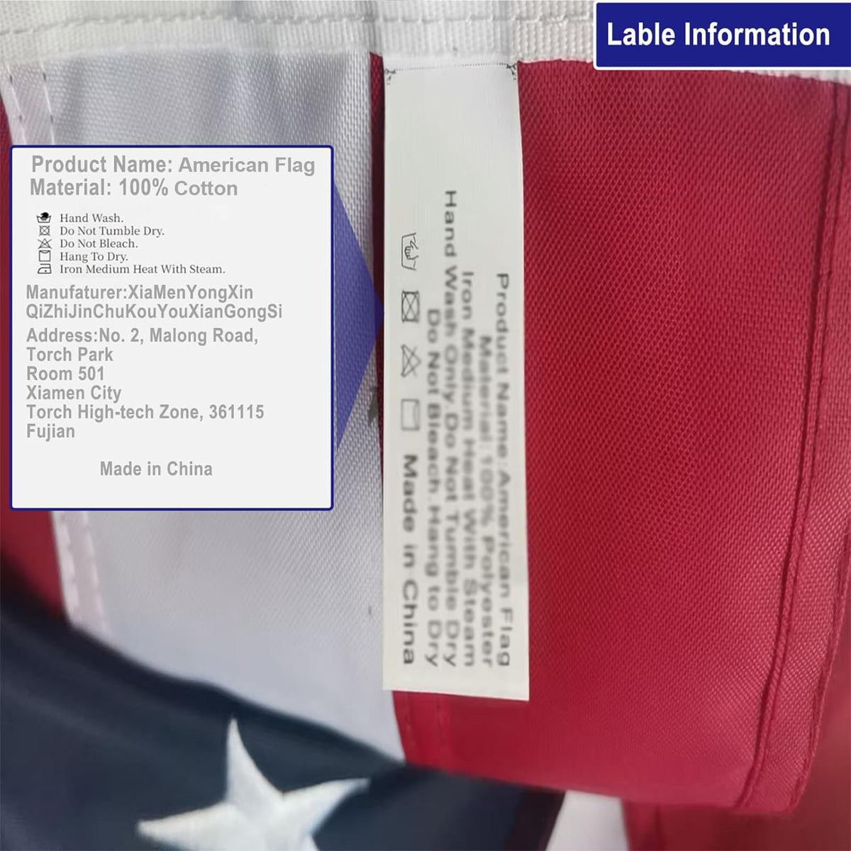 Homissor trusted customer support for flag-related questions.